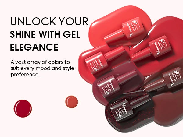 VENALISA 6-Piece Winter Gel Polish Set – HEMA & TPO Free