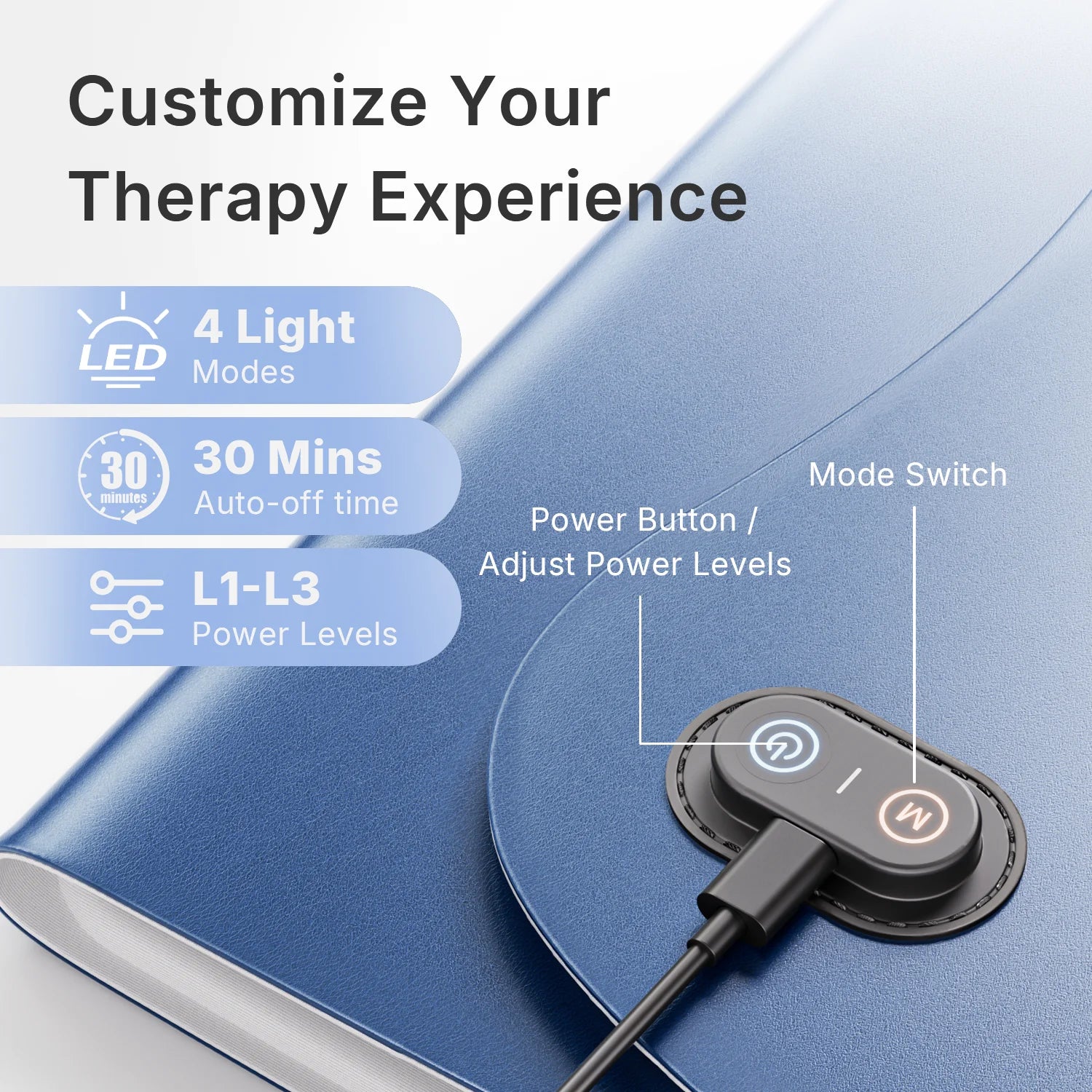 Upgraded Hello Face L7 Large Red Light Therapy Mat 792pcs LEDs 660 & 850nm Infrared Light Therapy Pad For Full Body Pain Relief