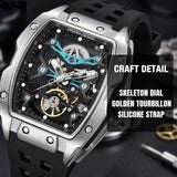 2026 Pagani Design new men's watch 50 meter waterproof stainless steel case luminous dial fashionable men's mechanical watch