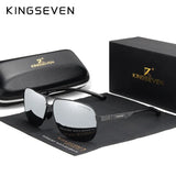 KINGSEVEN Brand Classic Male Sunglasses Men Fashion Polarized UV400 Retro Glasses Outdoor Driving Causal High Quality Eyewear