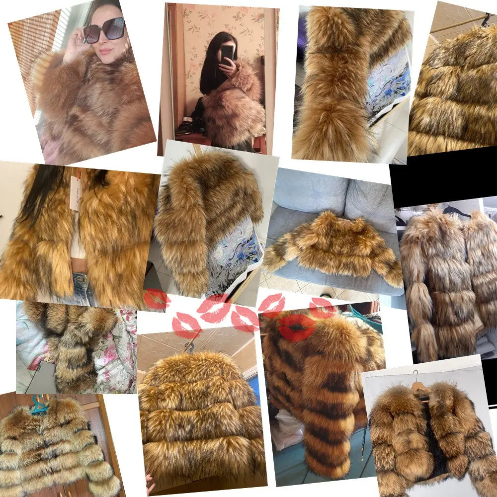 Premium Faux Fur Winter Coat
