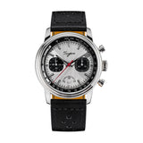 Sugess Pilot Watch Men ST1906 Movement Handwind Chronograph Wristwatches Sapphire Waterproof Hand Wind PowerReserve Luminous V2