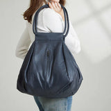 Slouchy Soft Cowhide Large Capacity Purses Handbags For Women 2026 Genuine Leather Shoulder Bags Travel Bag Underarm Wrist Bags