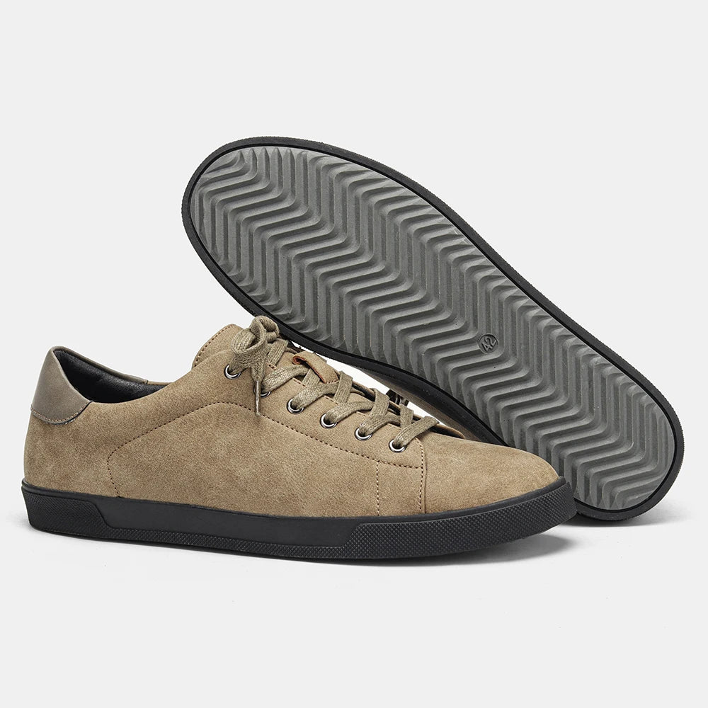 Men's casual shoes 2025 brand fashion comfortable leather shoes men