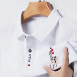 Men's Embroidered Polo Shirt – Casual Summer Style