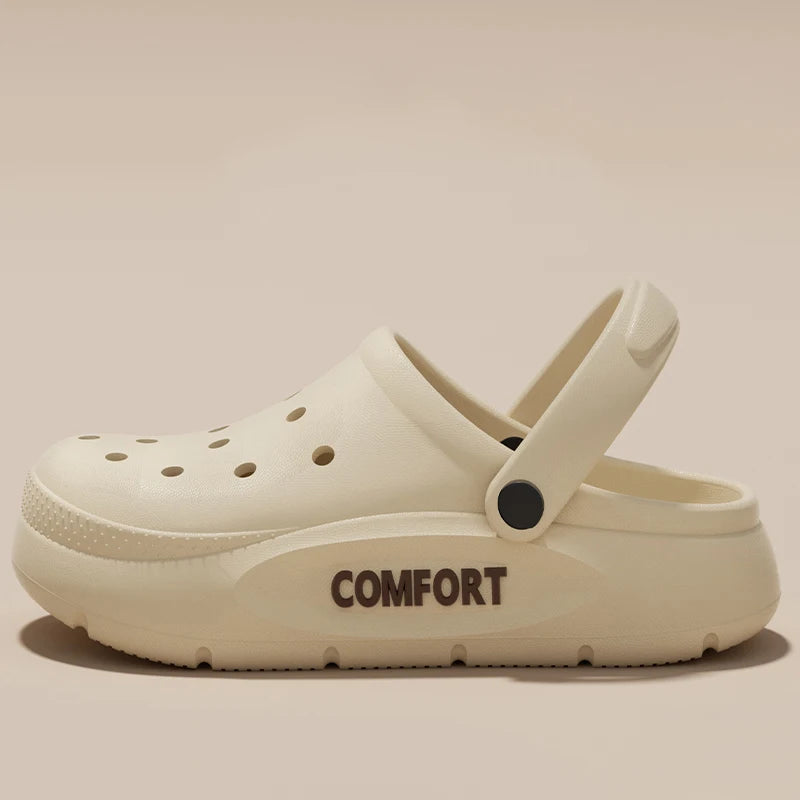 Anti-Slip Hollow-Toe Casual Slippers