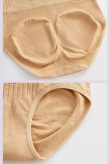 Seamless High Waist Postpartum Shapewear | USA-Made Control Panties