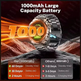 GUHUAVMI AK95 Pro Smartwatch – AMOLED, GPS & Flashlight