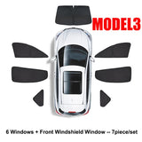 Tesla Model 3 Highland Window Sun Shade & Privacy Blind