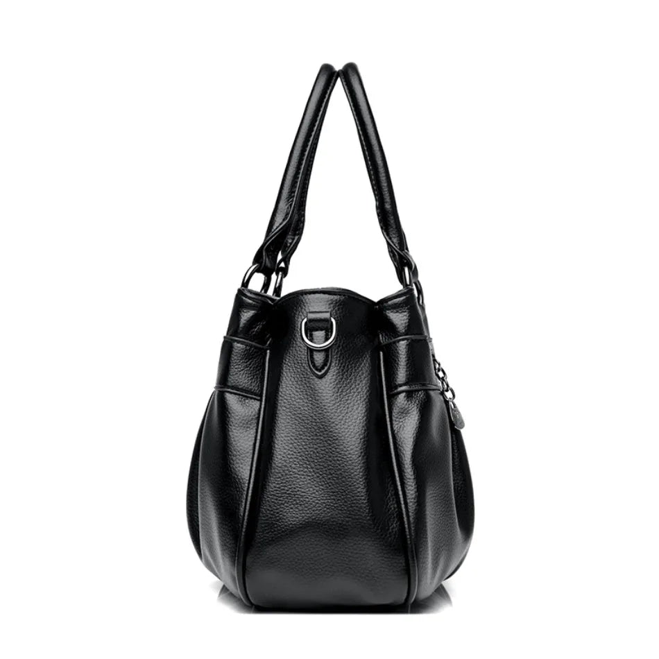 Three Layers Luxury Casual Tote Women Bag Top Quality Pu Leather Ladies Hand Bags for Women Big Shoulder Crossbody Bags Sac New