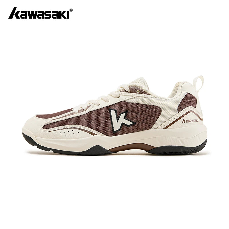 Kawasaki Retro High elasticity professional badminton shoes K1B50-C32012 table tennis shoes For Men Women 36-45 EUR
