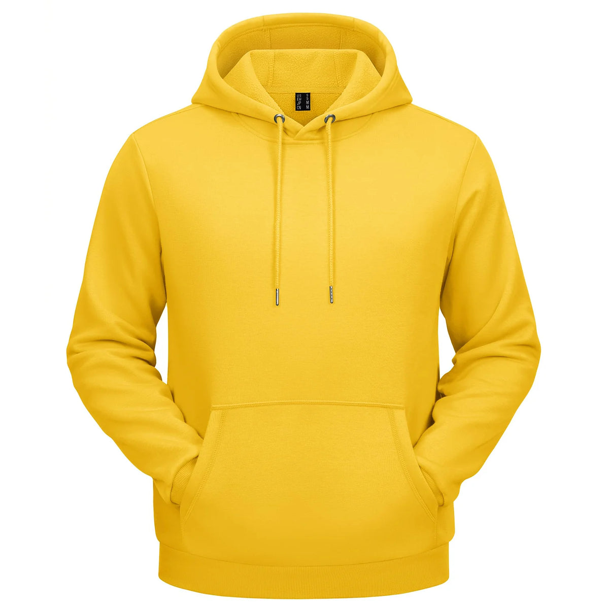 TACVASEN Autumn Winter Fleece Hoodies Mens Thermal Warm Hooded Sweatshirts Pockets Casual Hoodies Pullover Tops Male