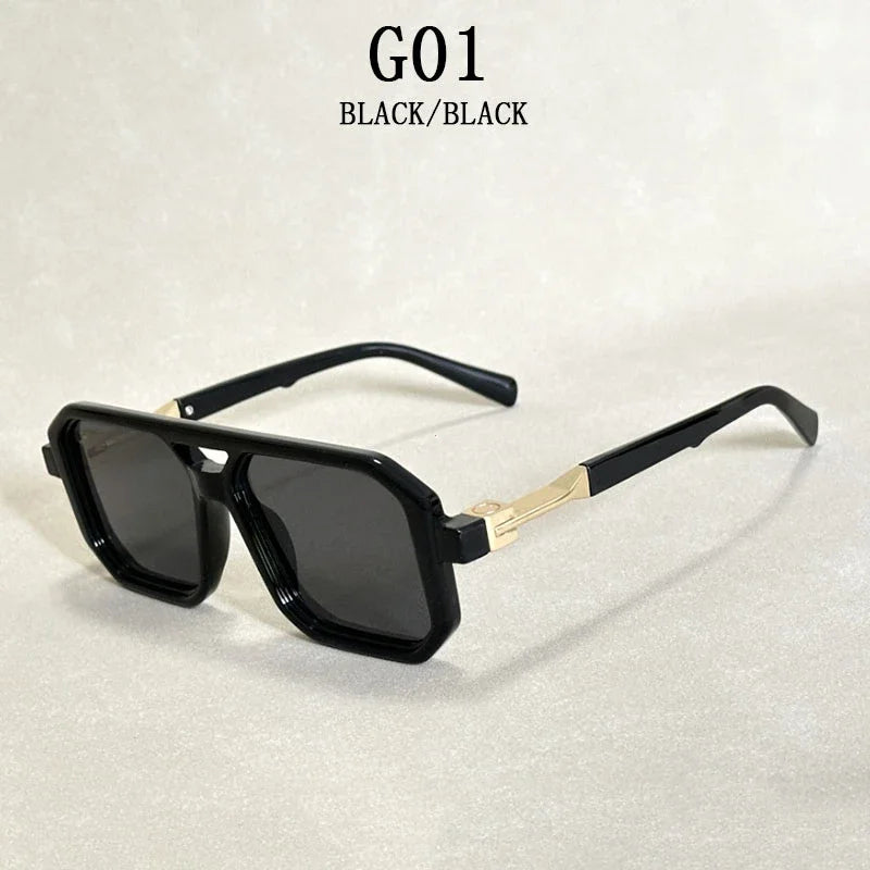 Vintage Oval Sunglasses – UV400 Sun Protection for Women