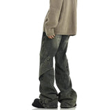 Men’s Relaxed Wide-Leg Denim Jeans