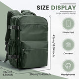 Ryanair 40x30x20 Cabin Bag Men Air Vacuum Compression Backpack Hand Luggage Laptop Backpack,42x29x15 Vacuum Clothing Storage Bag