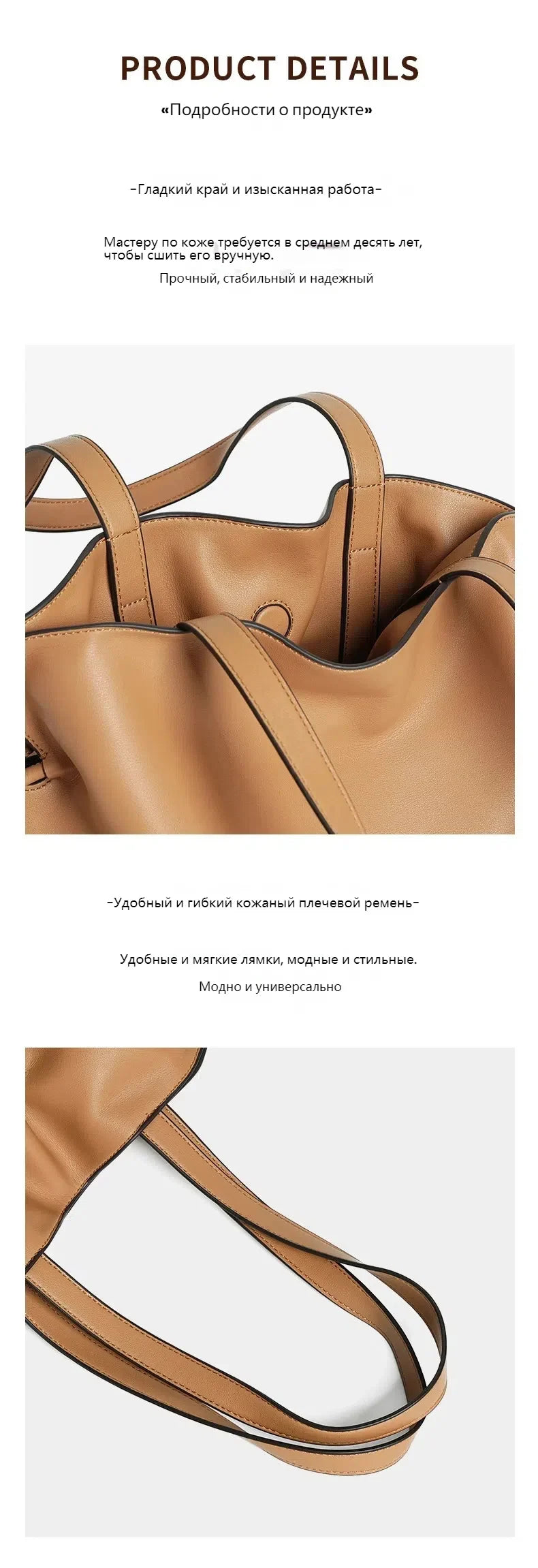 2025 High-End Women's Bucket Bag Lady Unique Drawstring Pleated Shoulder Bag Soft Split Cowhide Leather Cloud Tote Handbag New