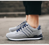 Men's Corduroy Lace-Up Casual Sneakers