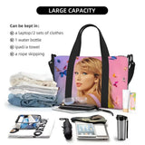 Custom The Eras Tour 1989 Taylor's Swift's American Pop Singer Tote Bag Women Large Capacity Beach Gym Travel Bags