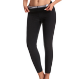 Women’s High-Waist Sauna Sweat Pants - USA-Made Slimming Body Shaper
