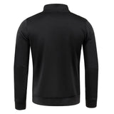 Men's Sweatshirts Half Zipper Pullover Male Long Sleeve Flleece Sweater Standcollar Snowflakes Hoodies Men Clothes