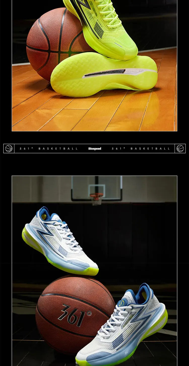 361 BIospeed bb Men Basketball Shoes Carbon Plate Stable Breathable Light Rebound Anti-slip Professional Male Sneakers 672511114