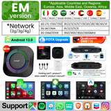Carlinkit Android 13 AI Box – Wireless CarPlay & Android Auto