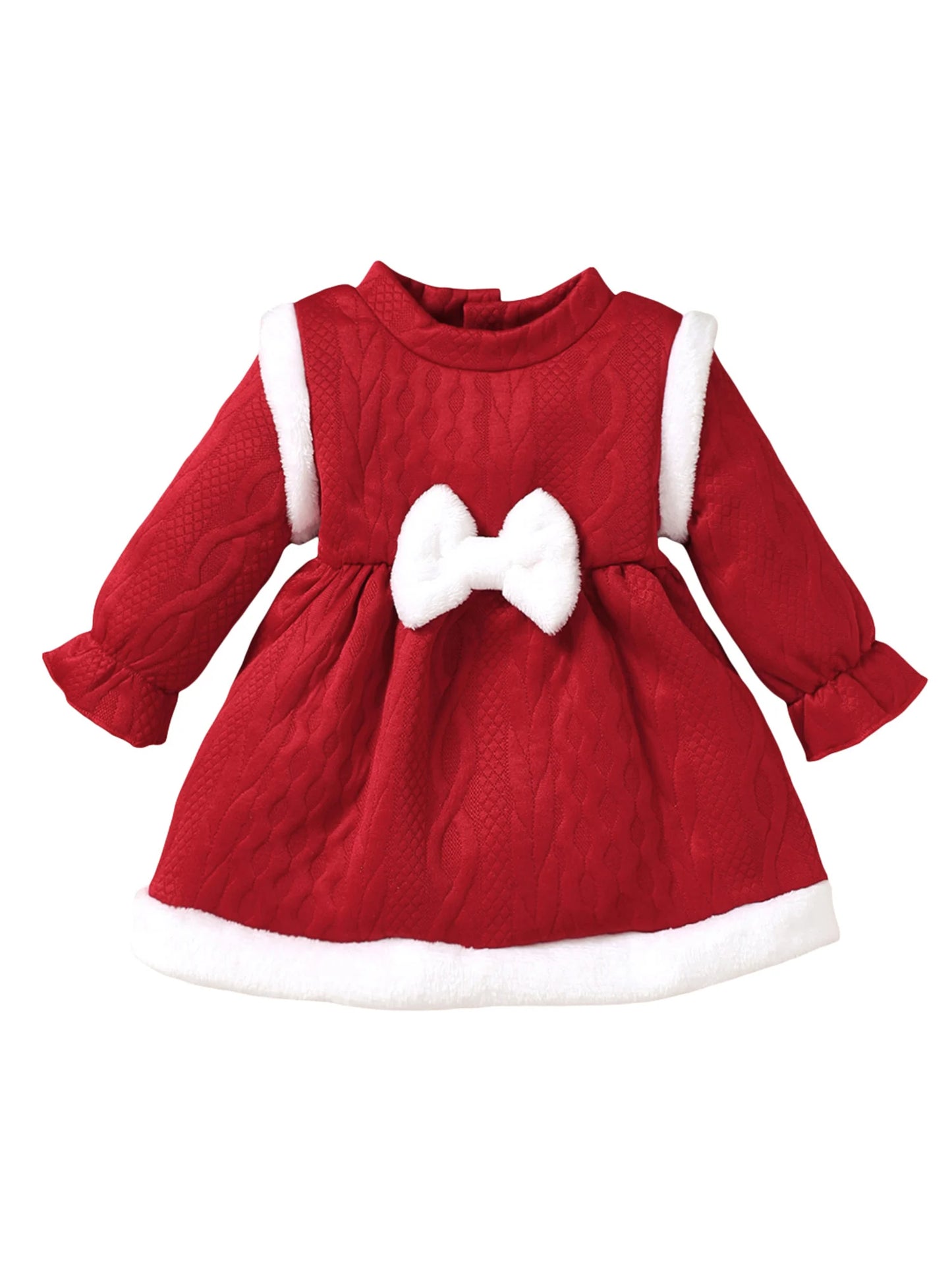 Toddler Girls Velvet Holiday Dress