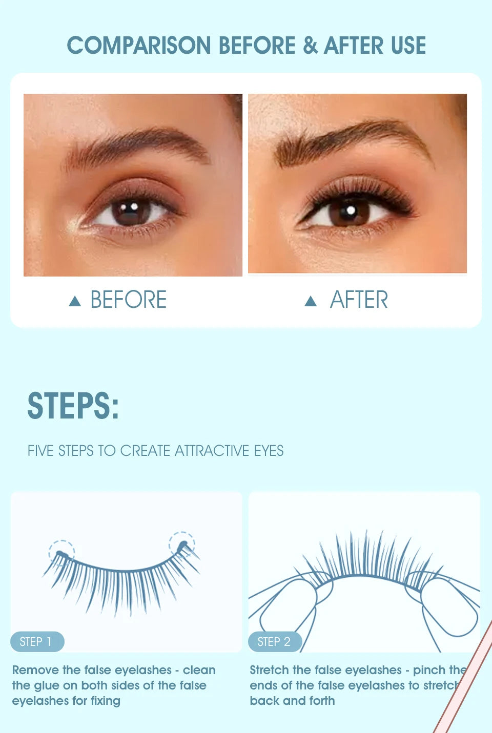 5ml Professional Eyelash Extension Glue – Fast Dry, Waterproof & Clear