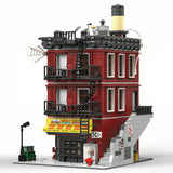 Spider Deli Apartment Building Blocks With 11 Figures Films Classic City Modular Assembly Model Kit Creative Toys Gifts 3559PCS