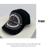 Unisex Cross Embroidery Baseball Cap | Street Style