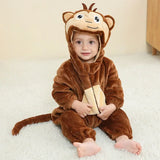 Cozy Lion King Baby Kigurumi Jumpsuit