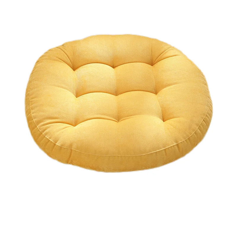 Round Floor Cushion Seating for Adults,Tufted Thick Meditation Cushion for Floor Seating Yoga Living Room Office