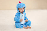 Plush Hooded Baby Winter Romper