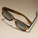 YIMARUILI Retro Square Men's Polarized Sunglasses Fashion Trend UV Protection High Quality TR90 Acetate Women's Driving Glasses