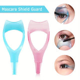 3-in-1 Mascara Guard & Eyelash Shield: Pro Eyeliner & Eyebrow Stencil Kit (USA Made)