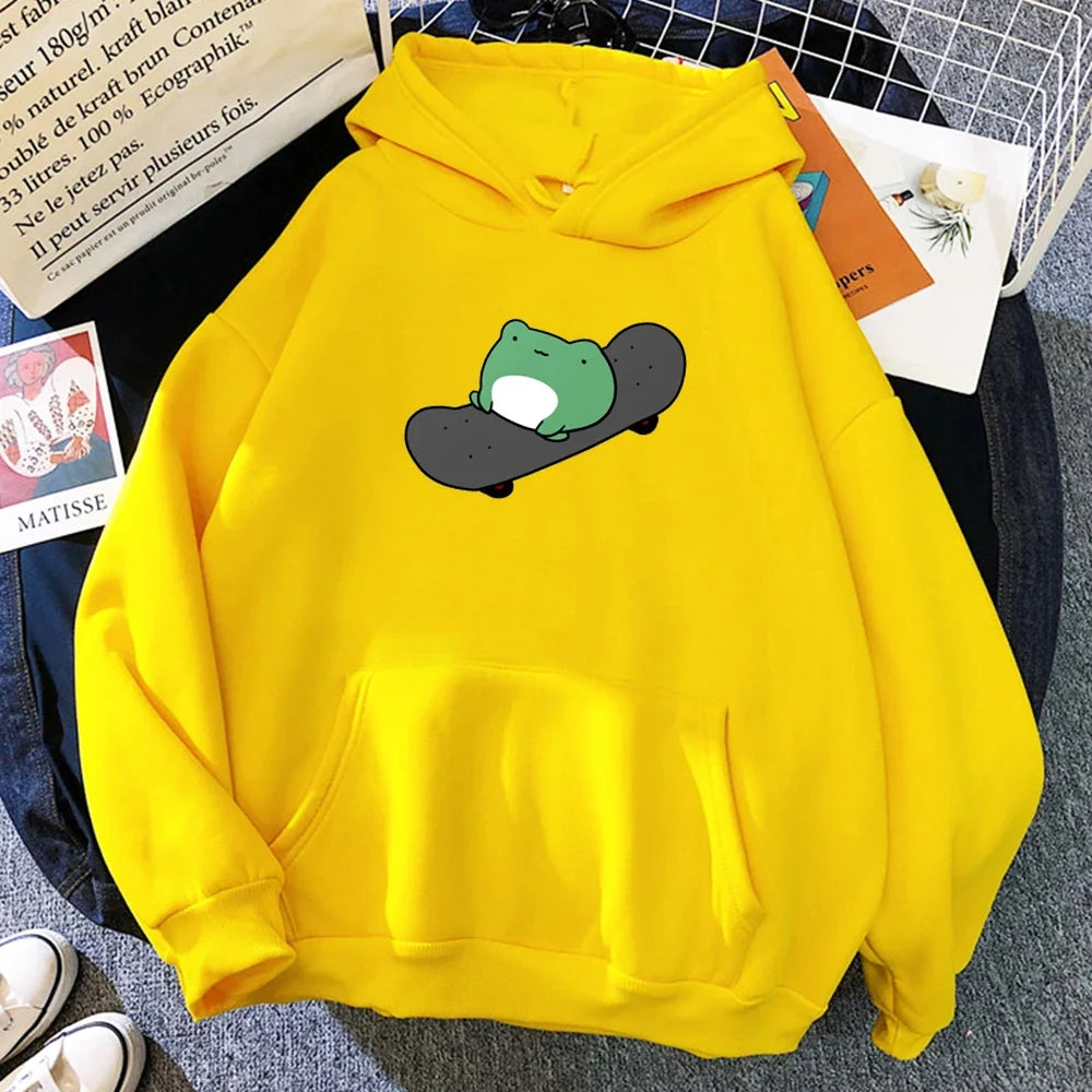 Frog Respect Skateboard Hoodie