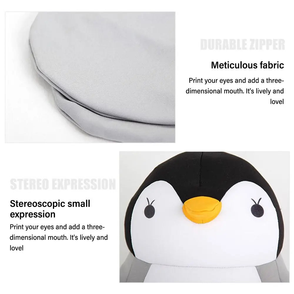 2-in-1 Cartoon Animal Travel Neck Pillow | U-Shape