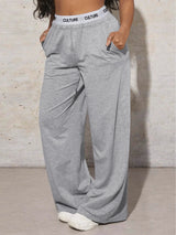 Women's High-Waisted Wide-Leg Casual Pants