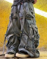 Retro Y2K Baggy Cargo Jeans