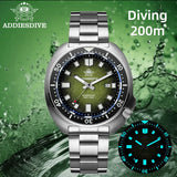 ADDIESDIVE Japan2115 New Men Watch Sapphire Glass BWG9 Ultra-Bright Luminous 200m Waterproof Wristwatch Luxury Quartz Watches