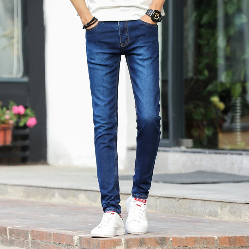 Men's Slim Fit Skinny Stretch Denim Jeans