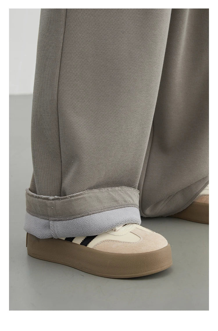 Women's High-Waisted Drawstring Wide-Leg Pants