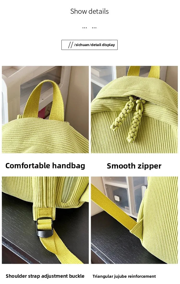 Fashion Travel Girl Book Bag Large Capacity Student Backpack College School Bag Women Backpacks for Commuting bolsa feminina