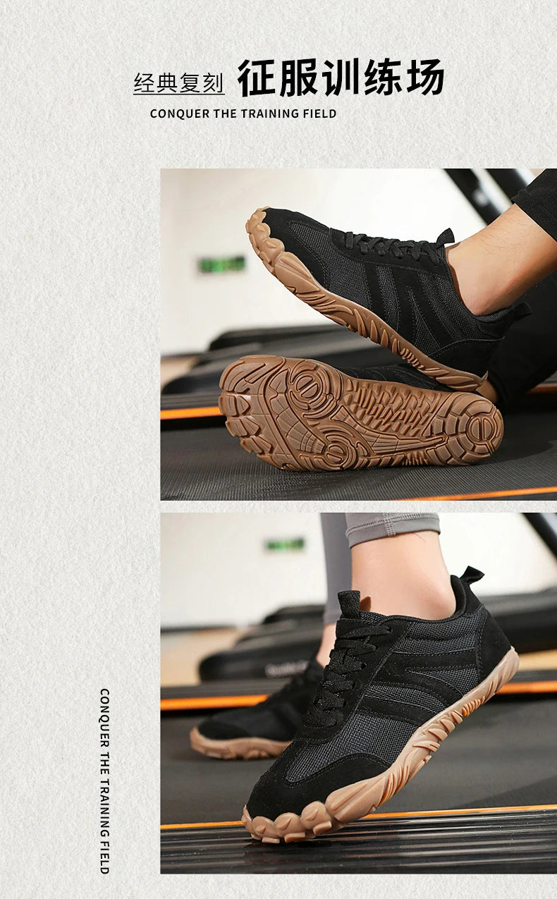 2026 New Wide Toe Barefoot Shoes Mens Womens Zero Drop Minimalist Sneakers Retro Outdoor Non Slip Walking Shoes Casual Sneaker