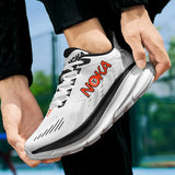 New Fashion Men Light Running Shoes Cushion Training Shoes Lightweight Wear-Resistant Sneakers