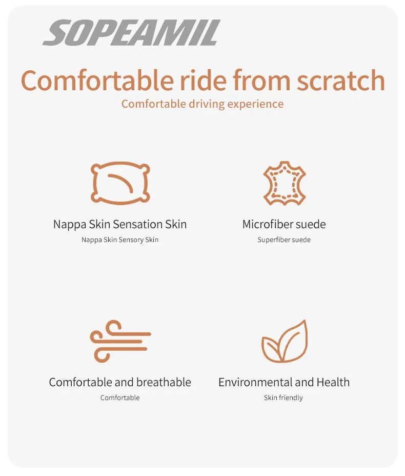 Car Double-Sided Suede Leather Headrest Neck Support Pillow Seat Waist Cushion Tesla Cybertruck Model 3 Model Y Model S Model X