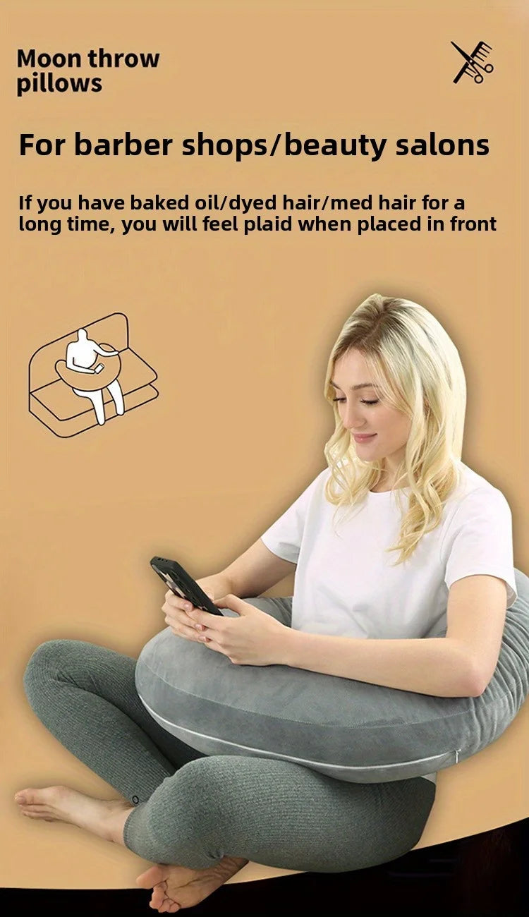 Reading Gaming Pillow Adult Crocheting Pillow To Support Your Arm Portable Desk Soft Skin-Friendly For Watching TV Travel