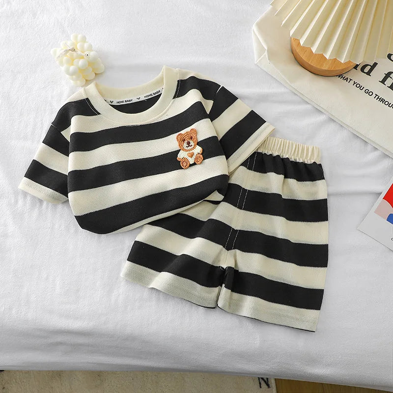 Kids' Striped Summer 2-Piece Set