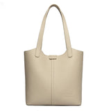 Genuine Brand High End Soft Pu Leather Shoulder Bag For Women Casual Tote Bag Female Purse Simple Design Handbag Commuting Sac