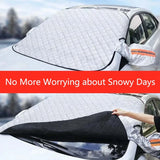 LEIBOO Magnetic Car Snow Cover & Windshield Protector